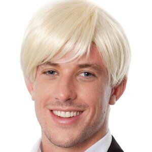ALLAURA Compatible with Fred Wig Men Short Wig evil wizard wig
